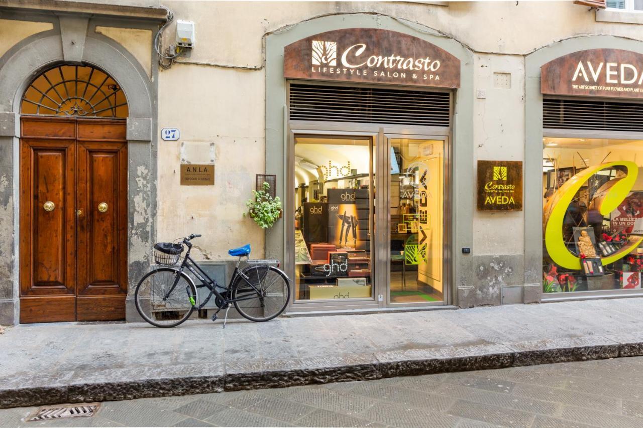 Florence City Center Flat Via Dei Neri Exteriör bild